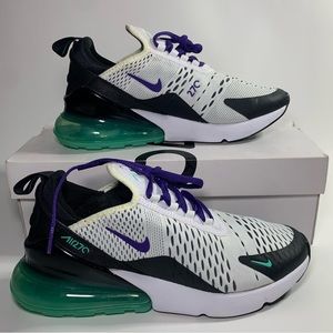 SOLD!! Womens Air Max 270 AH6789-103 Grape White Running Shoe Size 7.5